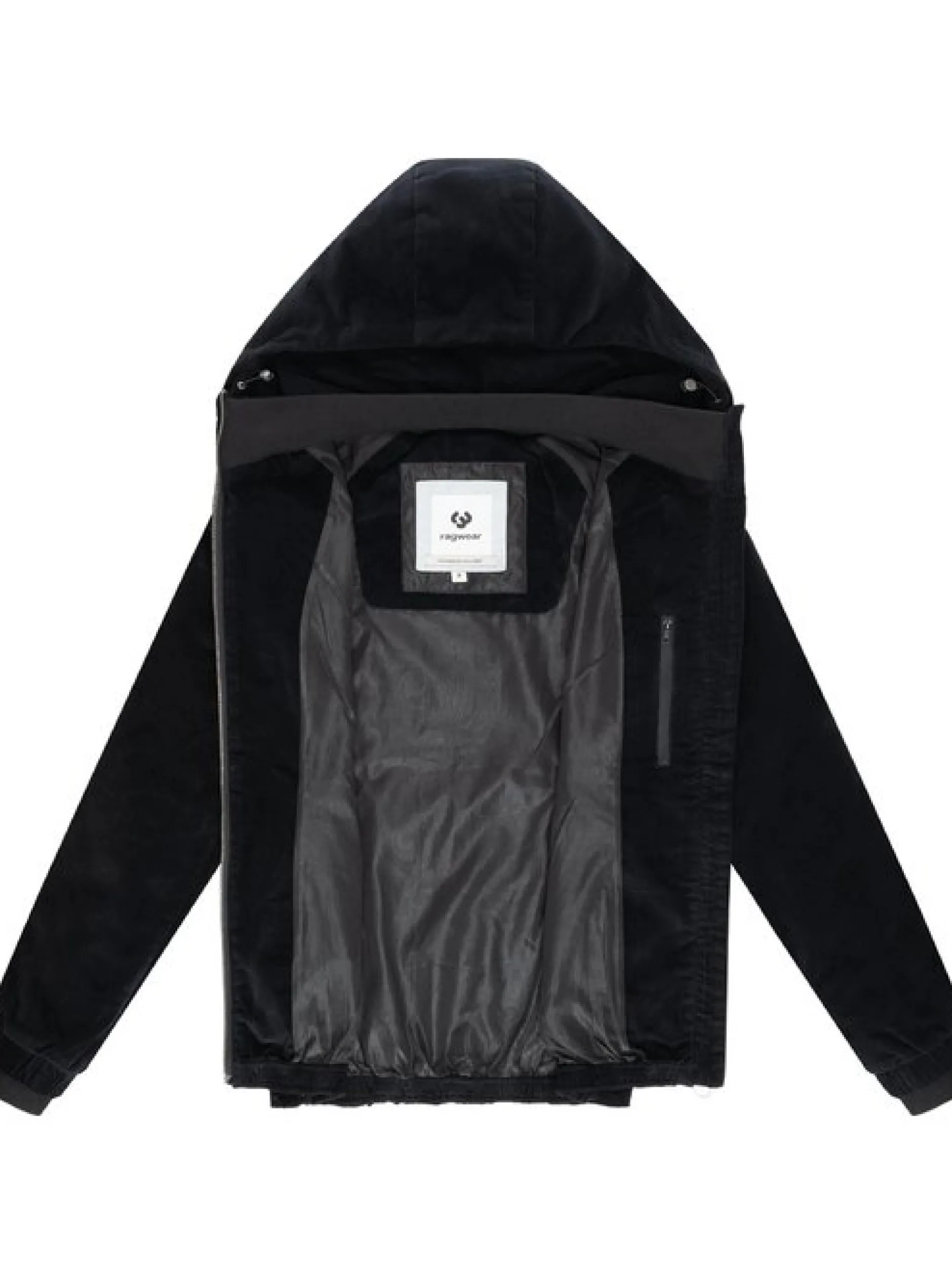 Ragwear Damen Bomberjacke - Dizzie Cordy YOUMODO in schwarz