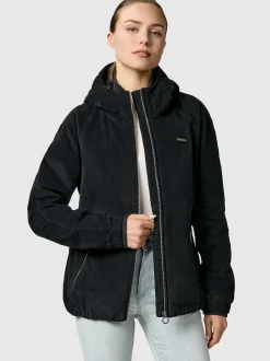 Ragwear Damen Bomberjacke - Dizzie Cordy YOUMODO in schwarz