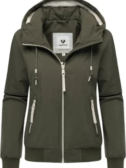 Ragwear Damen Bomberjacke - Oggie Warm YOUMODO in oliv