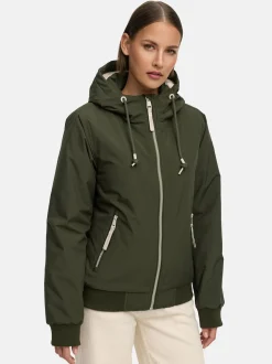 Ragwear Damen Bomberjacke - Oggie Warm YOUMODO in oliv