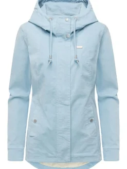 Ragwear Damen Cordjacke - Alvena Cordy YOUMODO in blau