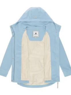 Ragwear Damen Cordjacke - Alvena Cordy YOUMODO in blau