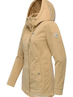Ragwear Damen Cordjacke - Alvena Cordy YOUMODO in sand