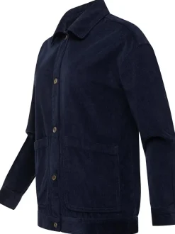 Ragwear Damen Cordjacke - Ennea in marine