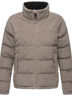 Ragwear Damen Cordjacke - Uxia in beige