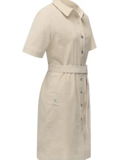 Ragwear Damen Cordkleid - YOUMODO in ecru
