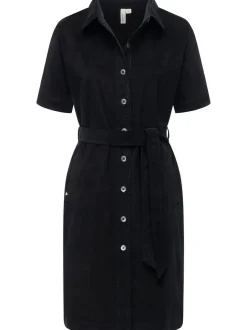 Ragwear Damen Cordkleid - YOUMODO in schwarz