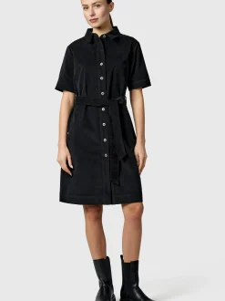 Ragwear Damen Cordkleid - YOUMODO in schwarz