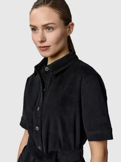 Ragwear Damen Cordkleid - YOUMODO in schwarz