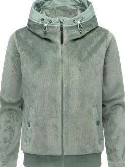 Ragwear Damen Fleecejacke - Cousy Short Bonded in schilf