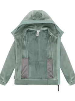Ragwear Damen Fleecejacke - Cousy Short Bonded in schilf