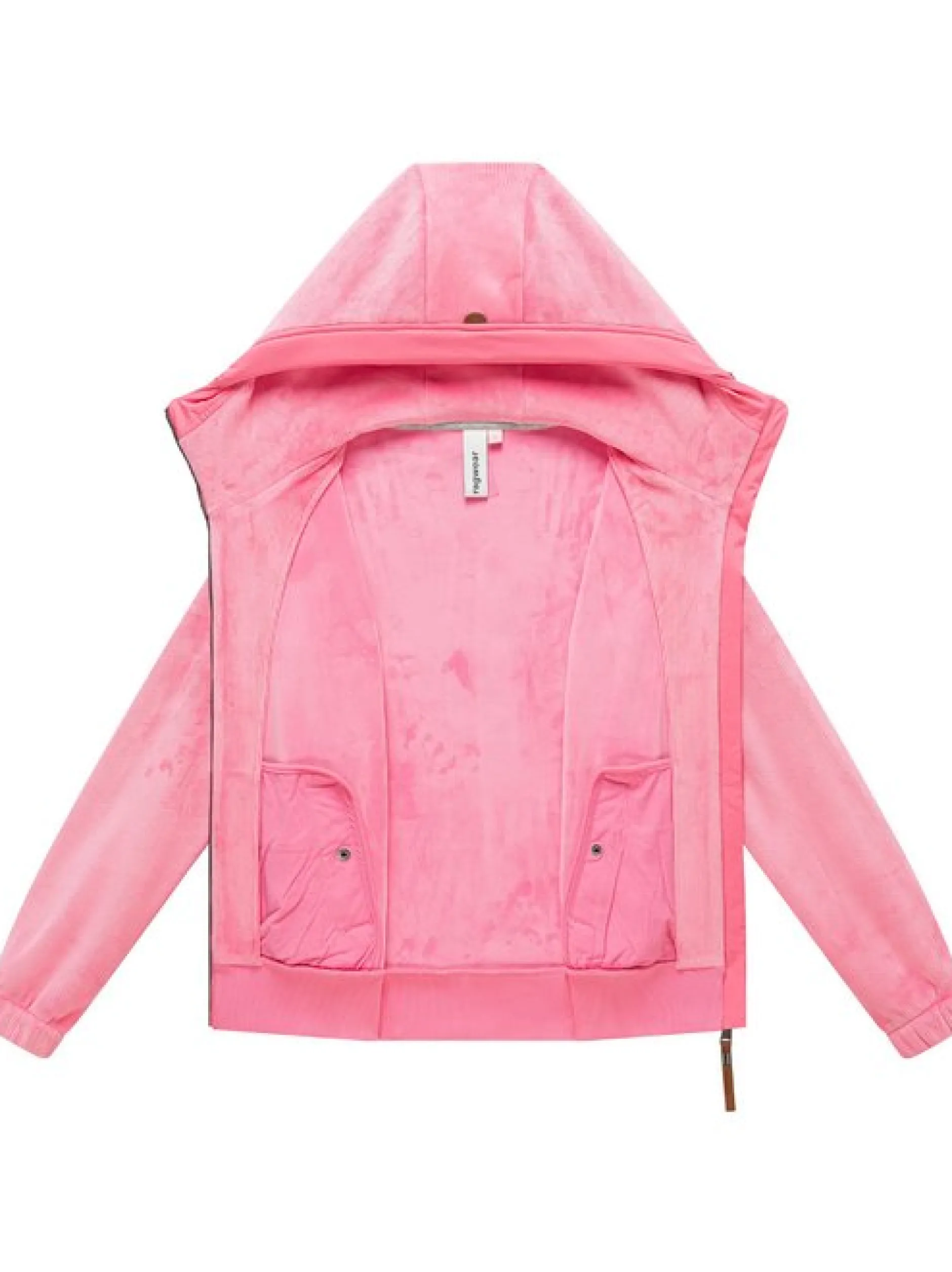 Ragwear Damen Fleecejacke - Cousy Short Bonded in pink