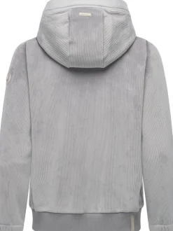 Ragwear Damen Fleecejacke - Cousy Short Bonded in hellgrau