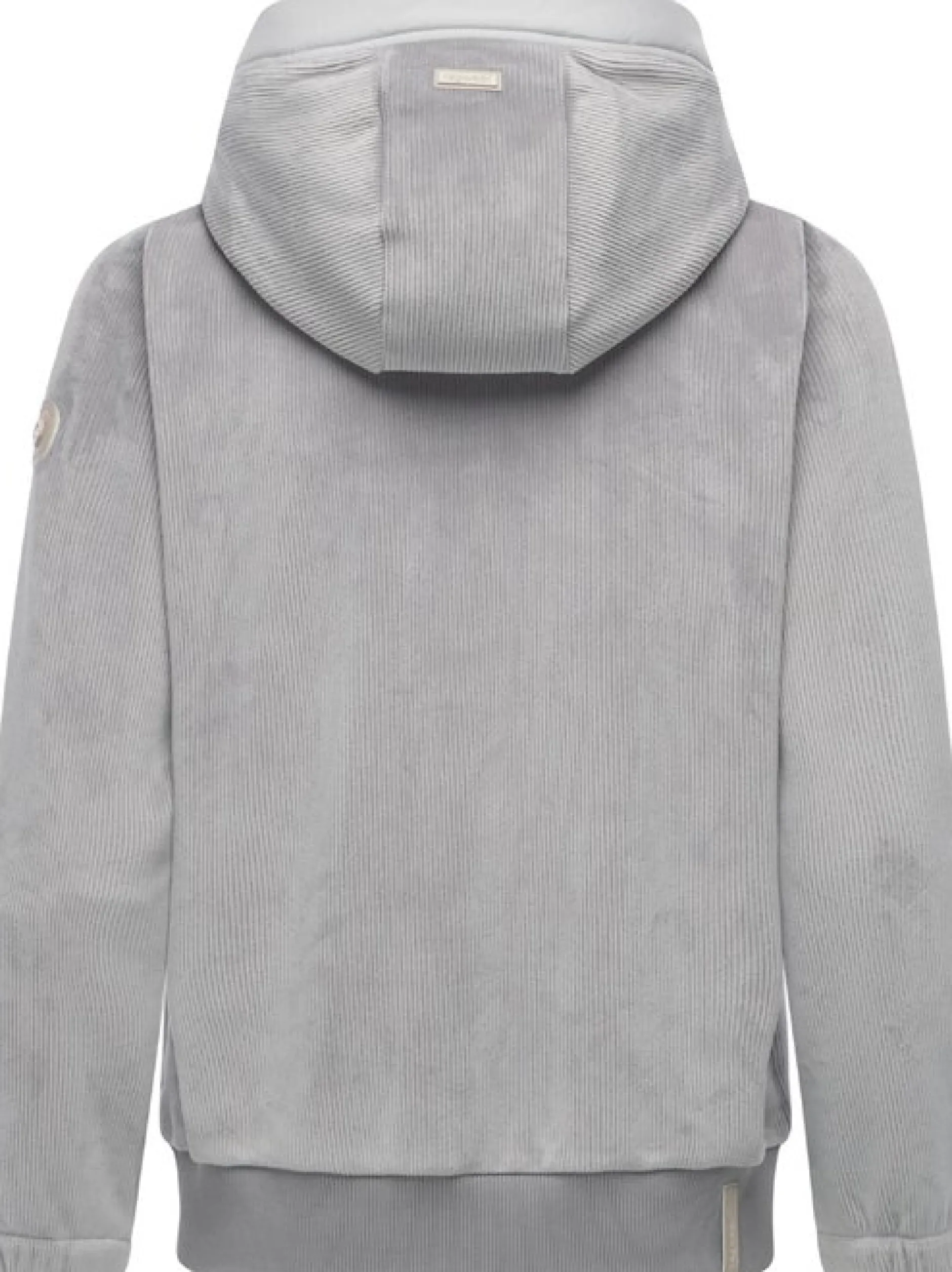 Ragwear Damen Fleecejacke - Cousy Short Bonded in hellgrau