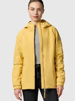 Ragwear Damen Funktionsjacke - Dizzea in gelb
