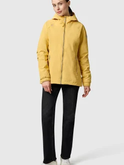 Ragwear Damen Funktionsjacke - Dizzea in gelb