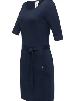Ragwear Damen Jerseykleid - Kenisha in marine