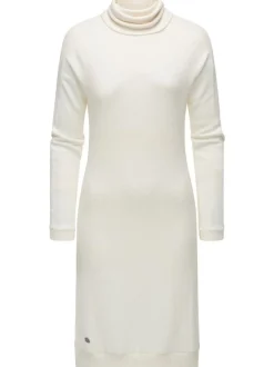 Ragwear Damen Jerseykleid - Peona in beige