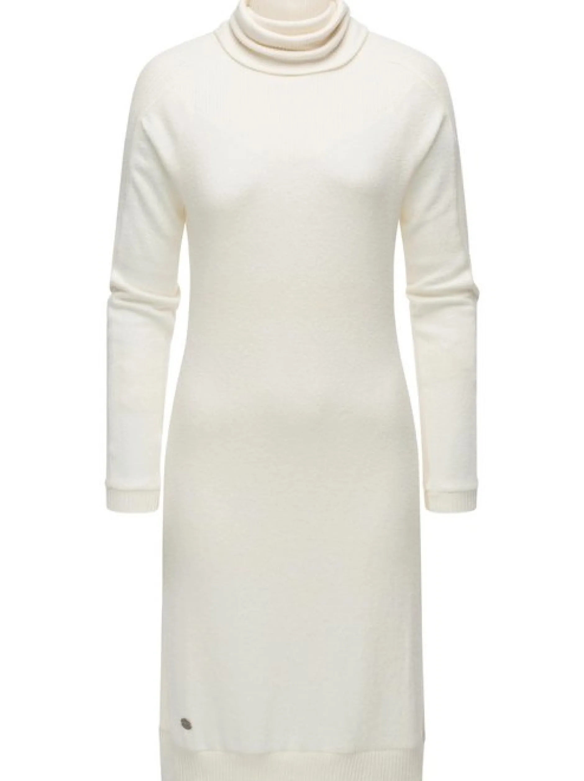 Ragwear Damen Jerseykleid - Peona in beige