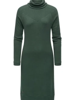 Ragwear Damen Jerseykleid - Peona in grün
