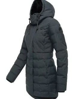 Ragwear Damen Kurzmantel - Ashanta in grau