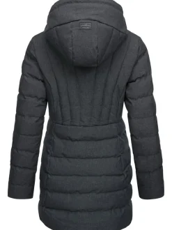 Ragwear Damen Kurzmantel - Ashanta in grau