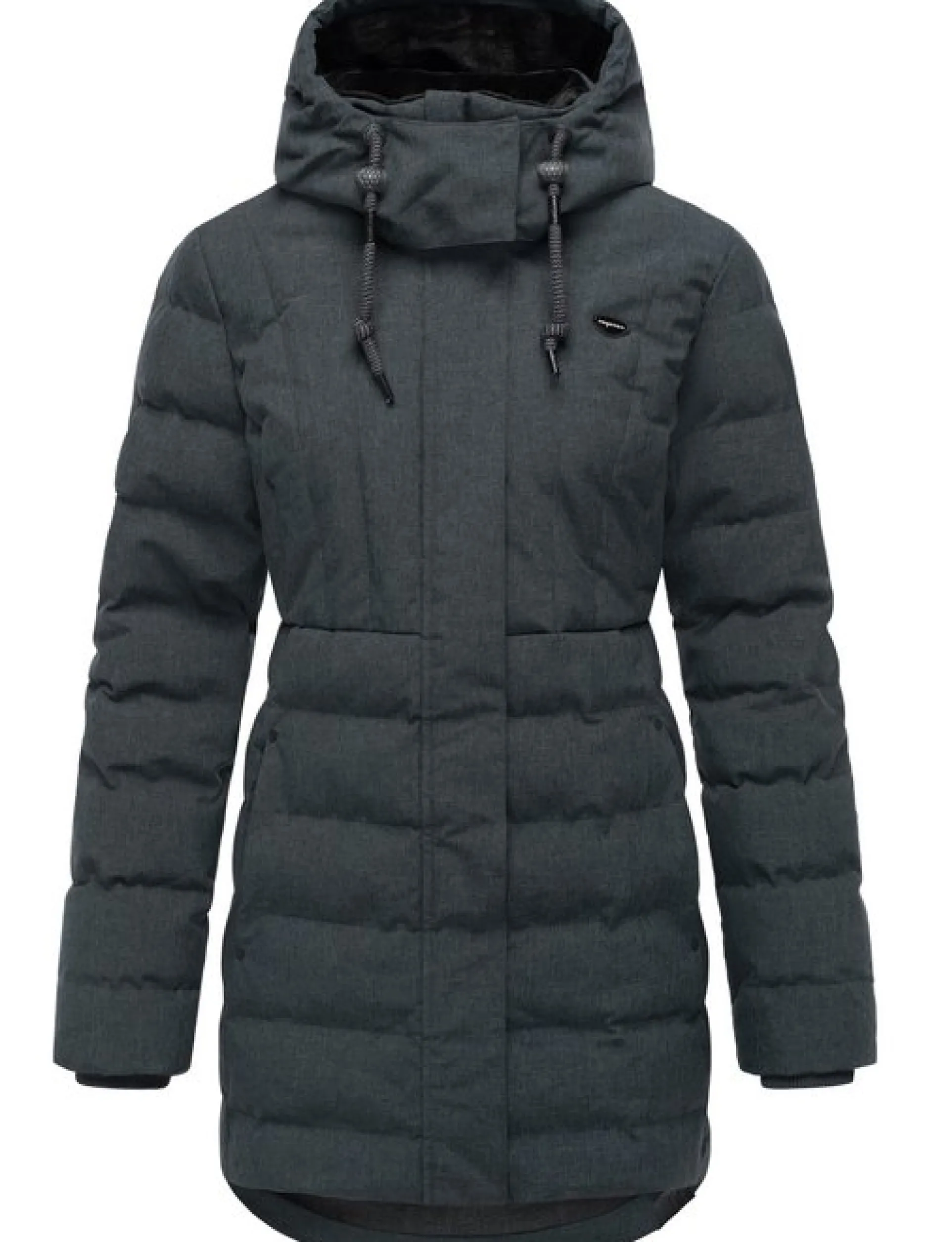 Ragwear Damen Kurzmantel - Ashanta in grau