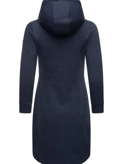Ragwear Damen Kurzmantel - Letti Long in marine