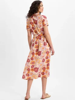 Ragwear Damen Maxikleid - Sawira Long in orange