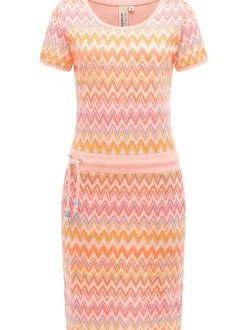 Ragwear Damen Minikleid - Baomi in aprikot - Länge: kurz
