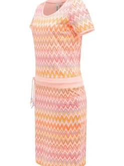 Ragwear Damen Minikleid - Baomi in aprikot - Länge: kurz