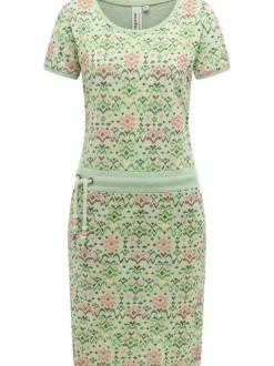 Ragwear Damen Minikleid - Baomi in grün - Länge: kurz