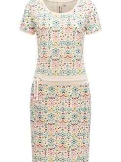 Ragwear Damen Minikleid - Baomi in beige - Länge: kurz