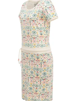 Ragwear Damen Minikleid - Baomi in beige - Länge: kurz