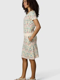 Ragwear Damen Minikleid - Baomi in beige - Länge: kurz