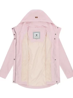 Ragwear Damen Outdoorjacke - Alvena Summer YOUMODO in rosa