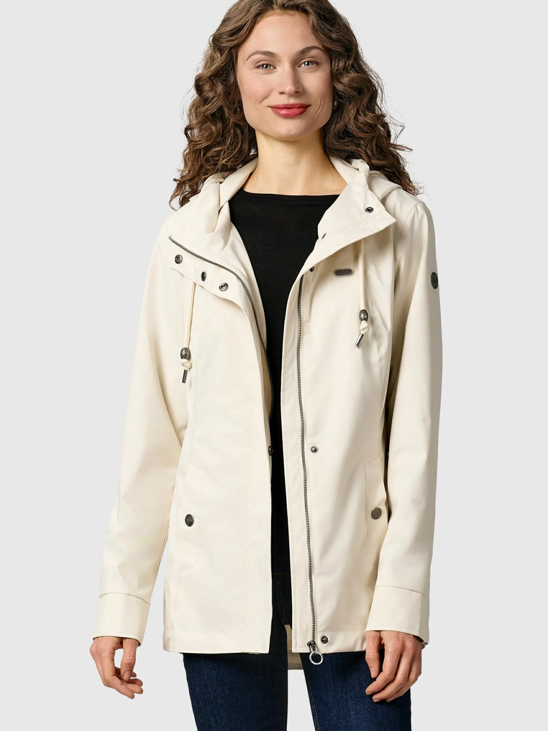 Ragwear Damen Outdoorjacke - Alvena Summer YOUMODO in ecru