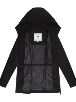 Ragwear Damen Outdoorjacke - Monadetta B in schwarz