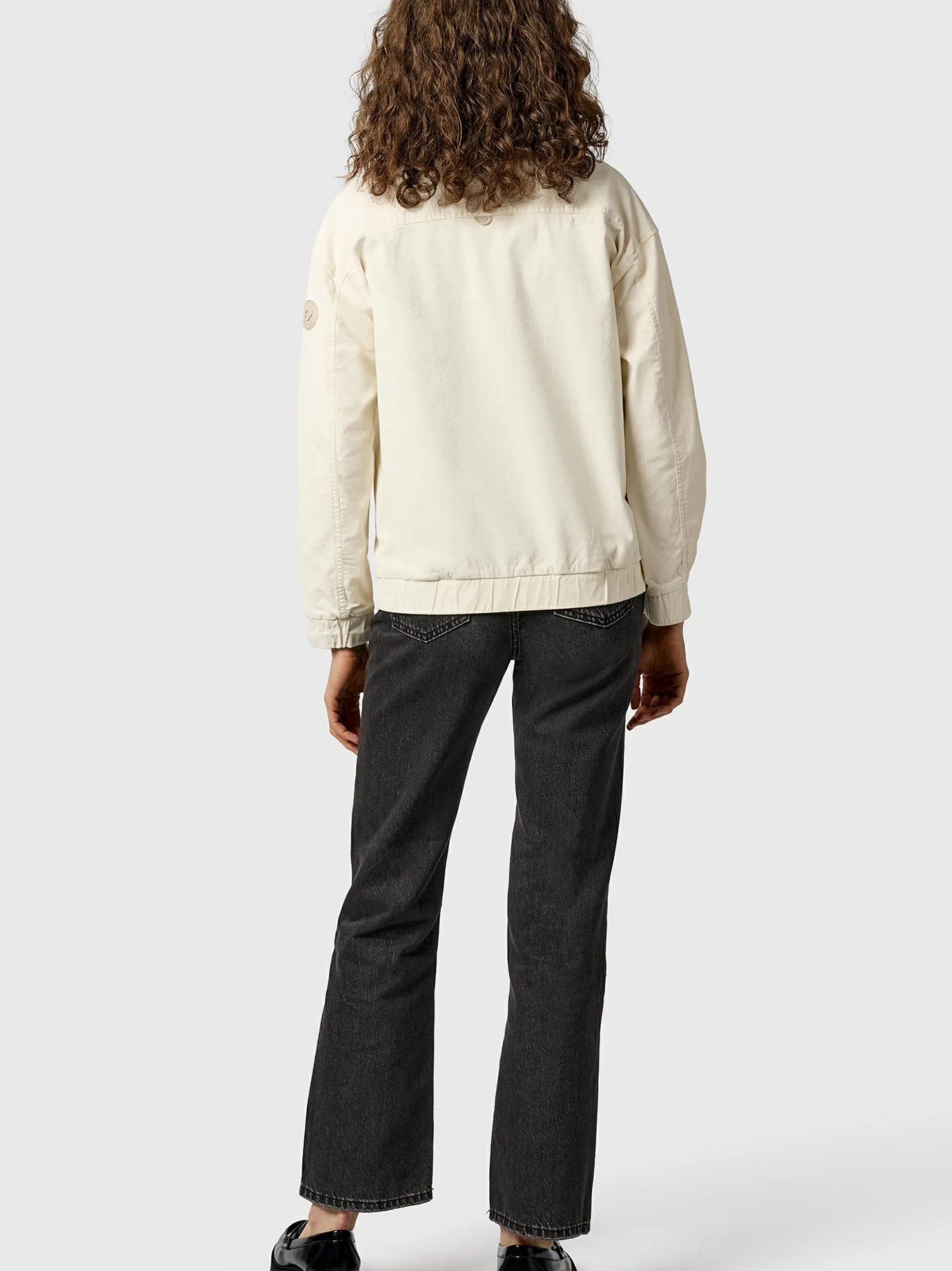 Ragwear Damen Outdoorjacke - Melvene Cordy in ecru