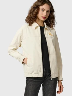 Ragwear Damen Outdoorjacke - Melvene Cordy in ecru