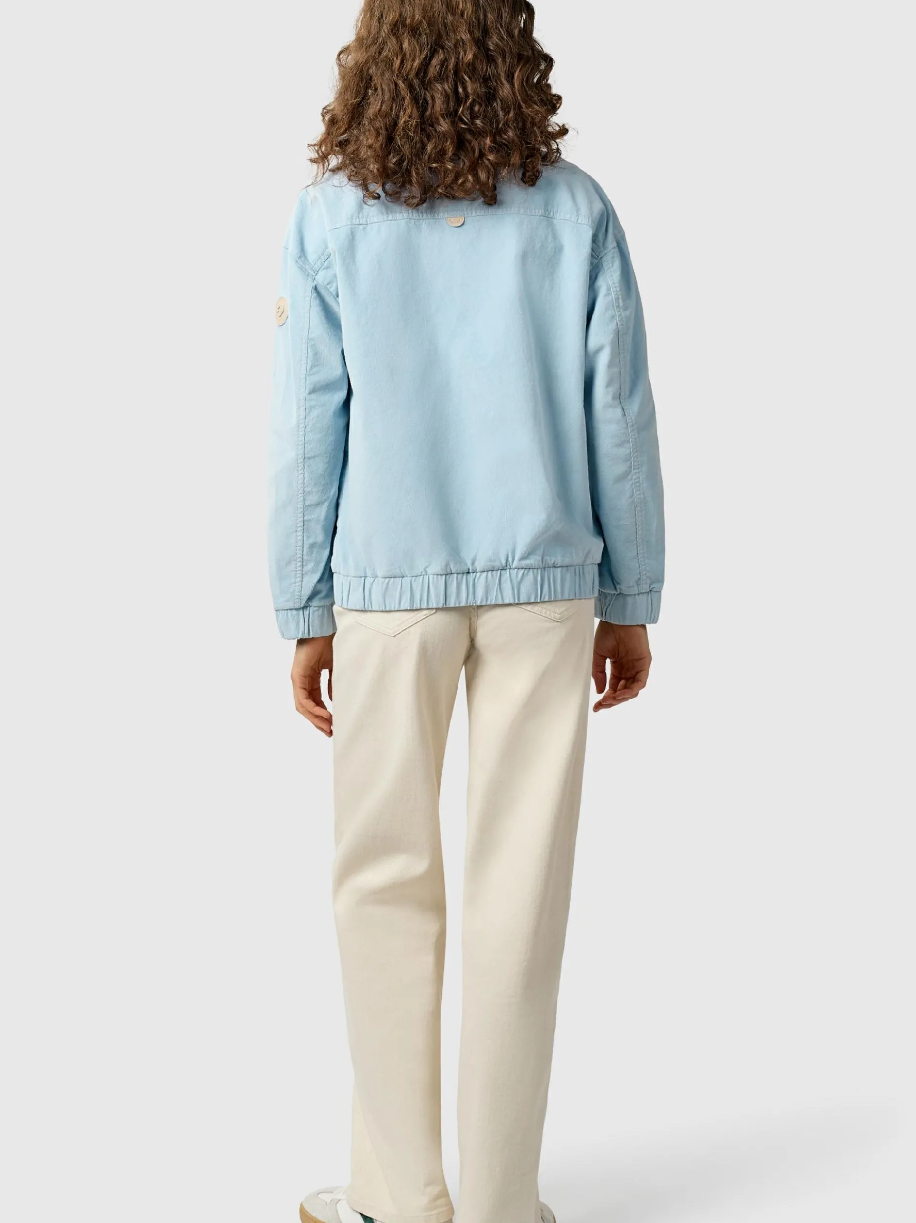 Ragwear Damen Outdoorjacke - Melvene Cordy in blau