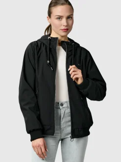 Ragwear Damen Outdoorjacke - Nuggeta Summer YOUMODO in schwarz