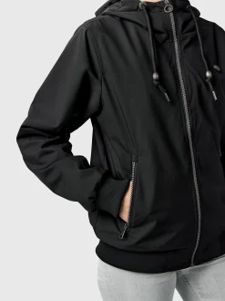 Ragwear Damen Outdoorjacke - Nuggeta Summer YOUMODO in schwarz