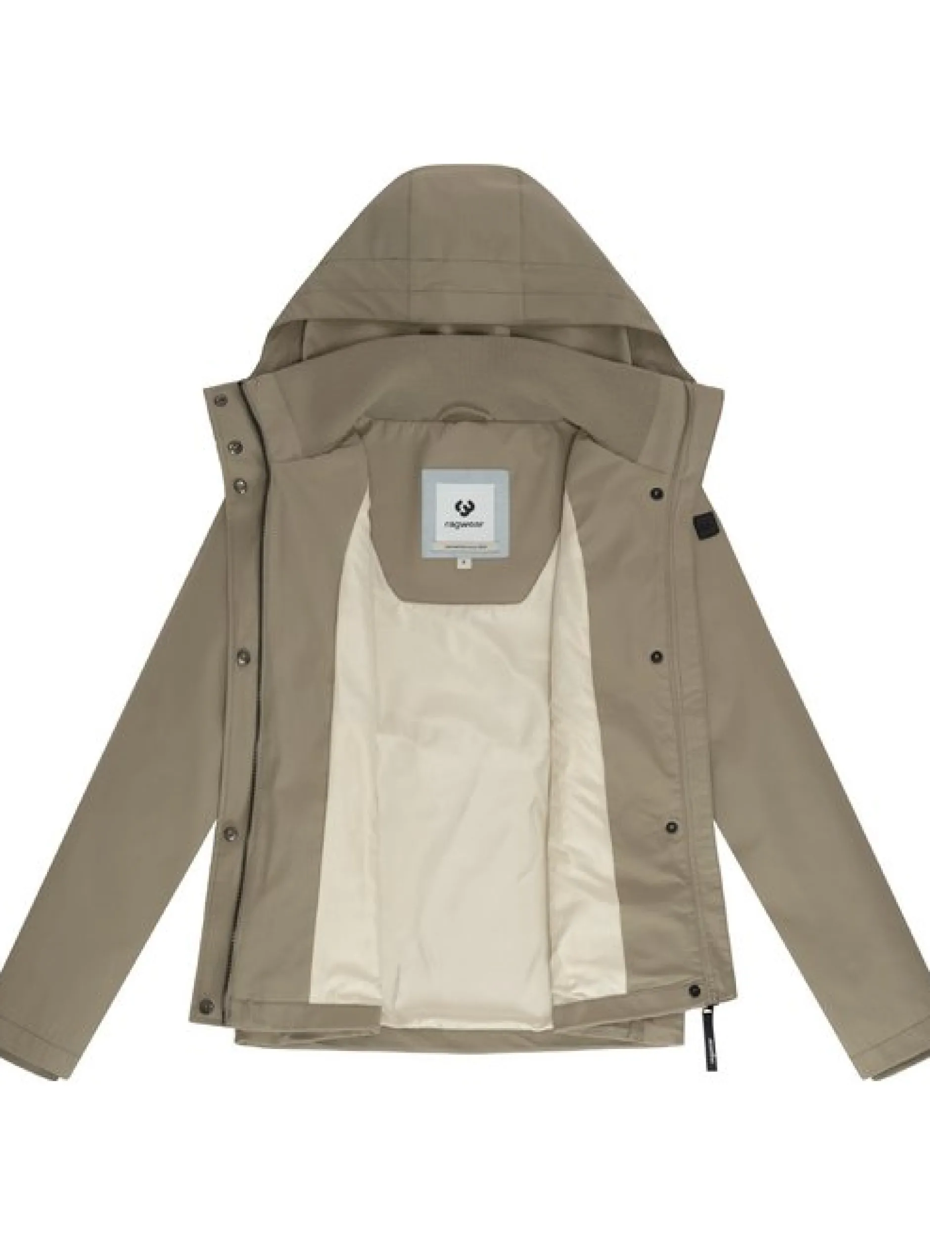 Ragwear Damen Outdoorjacke - Sunniva B in beige