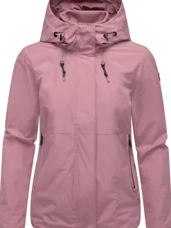Ragwear Damen Outdoorjacke - Sunniva A in rosenholz