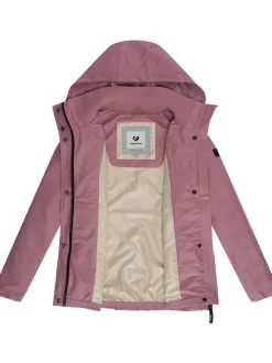 Ragwear Damen Outdoorjacke - Sunniva A in rosenholz