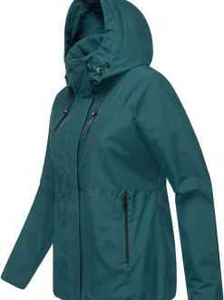 Ragwear Damen Outdoorjacke - Sunniva Light in petrol