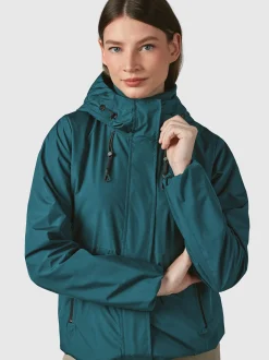 Ragwear Damen Outdoorjacke - Sunniva Light in petrol