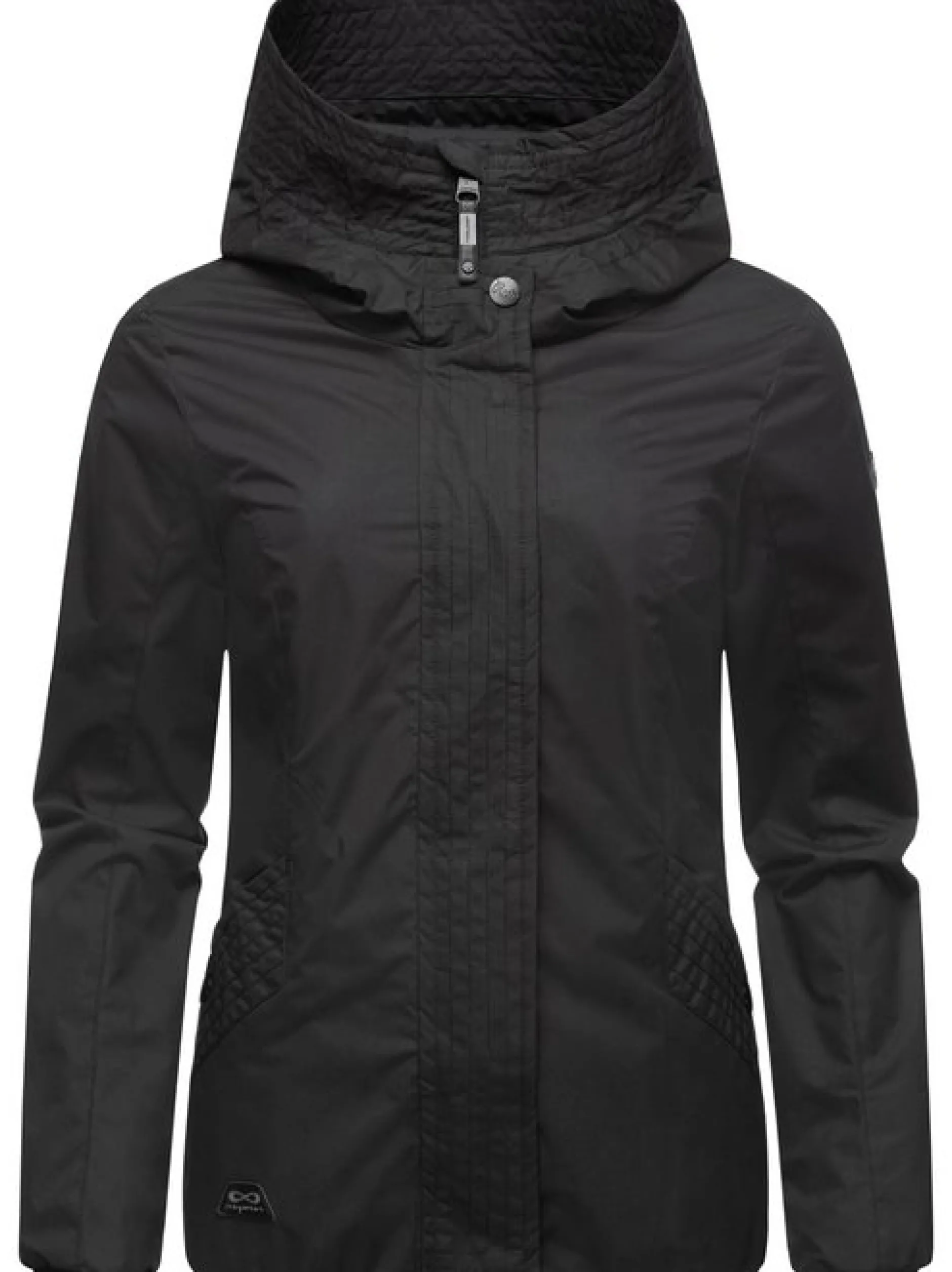 Ragwear Damen Outdoorjacke - Vannesa in schwarz