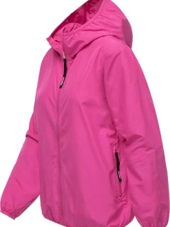 Ragwear Damen Outdoorjacke - Vinzie C in pink